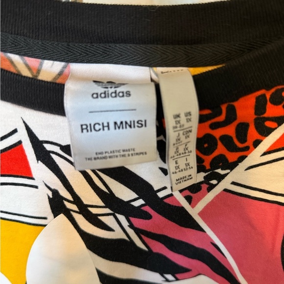Adidas Rich Mnisi Multicolor Graphic Tee - Picture 3 of 4